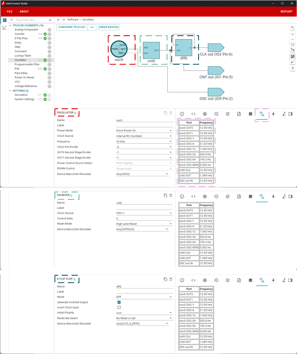  Timing Components
                    Configuration in InterConnect Studio (ICS)