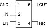 TPS723-Q1 Pin Diagram