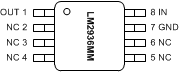 LM2936Q-Q1 Pin Diagram (VSSOP Package)