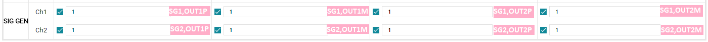 TAC5412QRGERQ1 Amplitude and Output Channel Configuration GUI