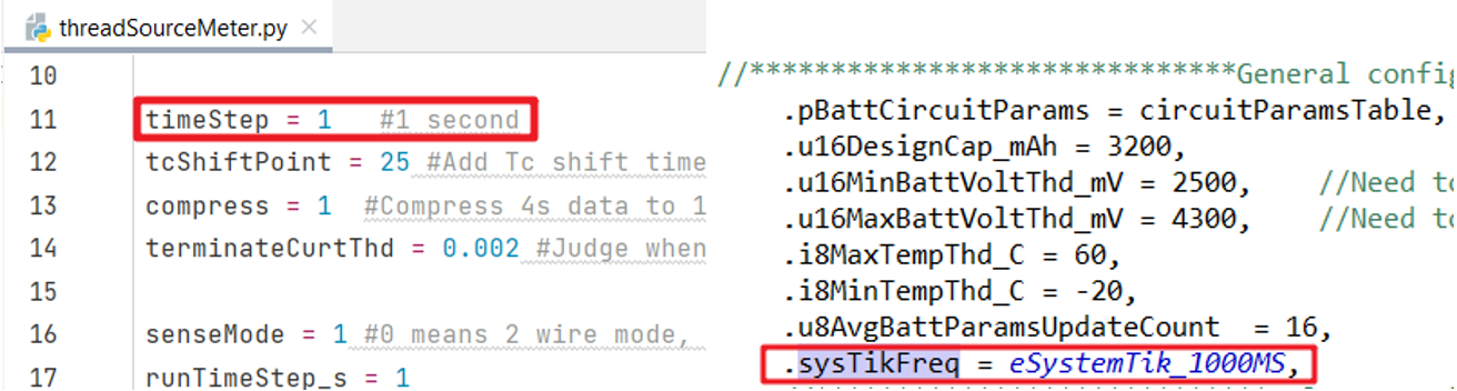 MSPM0L1306 Code Change for Changing Time
                    Step