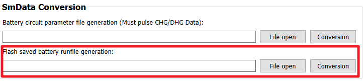 MSPM0L1306 Battery Runfile
                    Generation