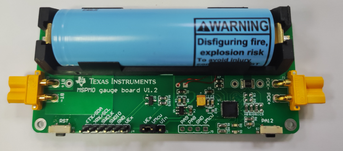 MSPM0L1306 MSPM0 Gauge Hardware Board