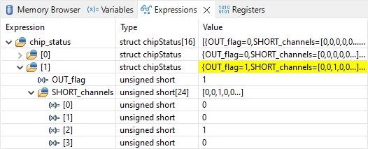  Example of chip_status With Errors for
          TPS929240-Q1