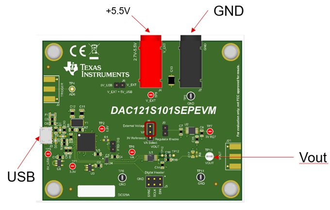  DAC121S101-SEP Bias Configuration