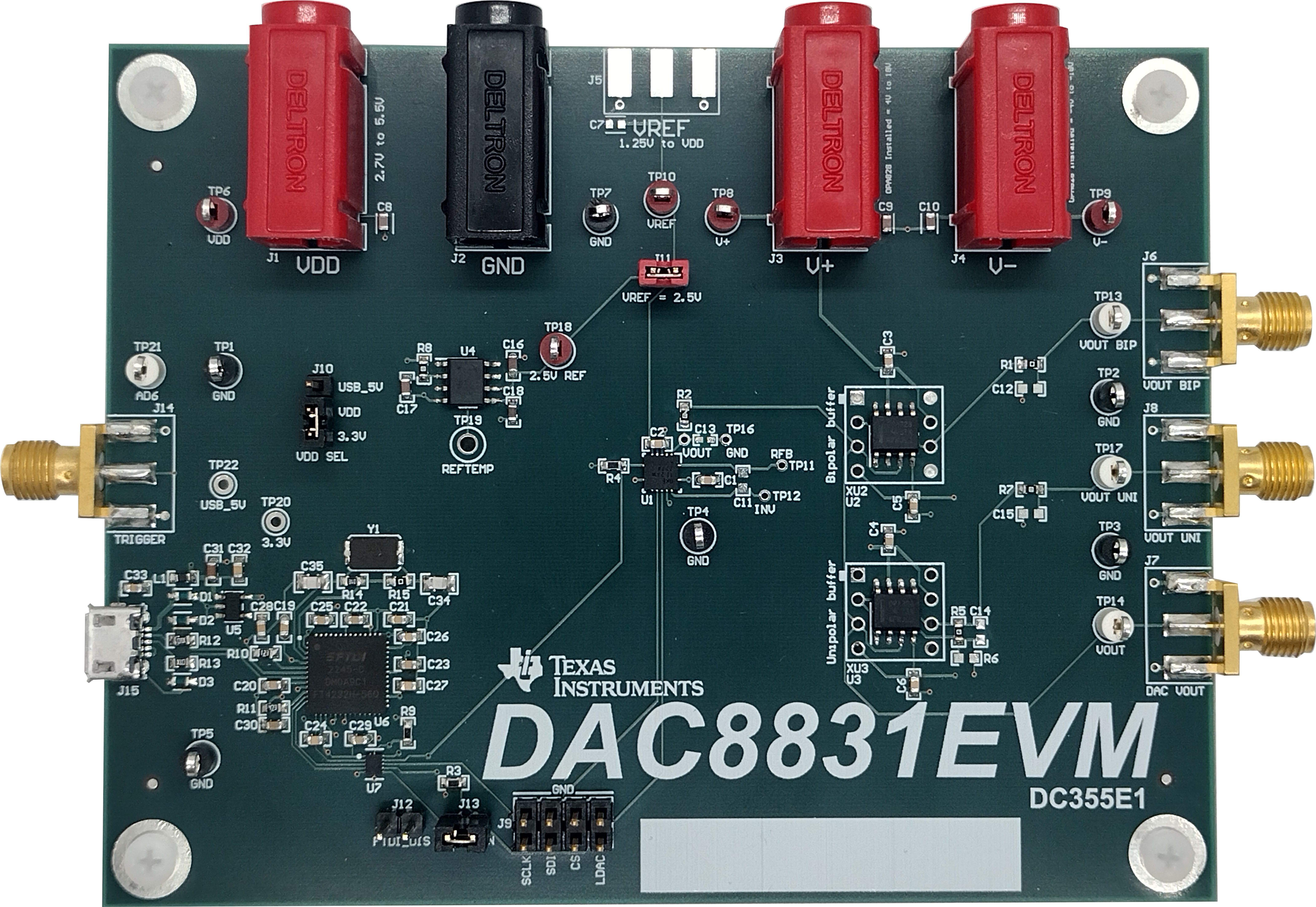 DAC883xEVM 