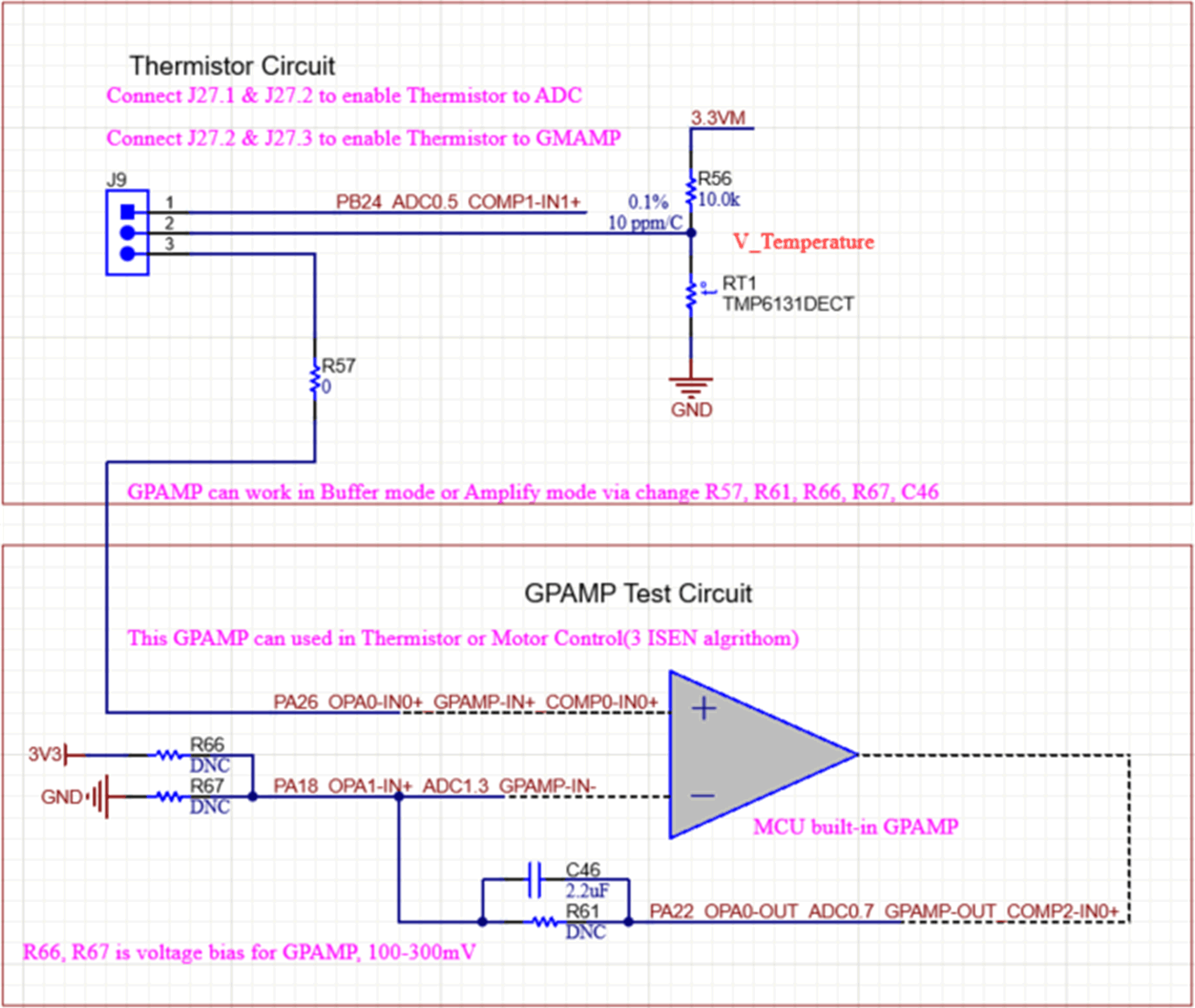 LP-MSPM0G3507 Thermistor Circuit