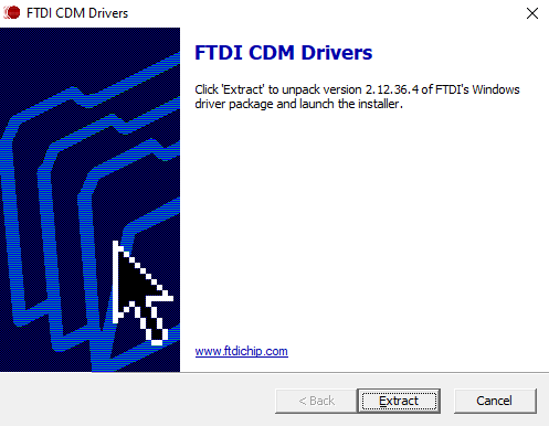 AMC7908EVM FTDI USB Drivers