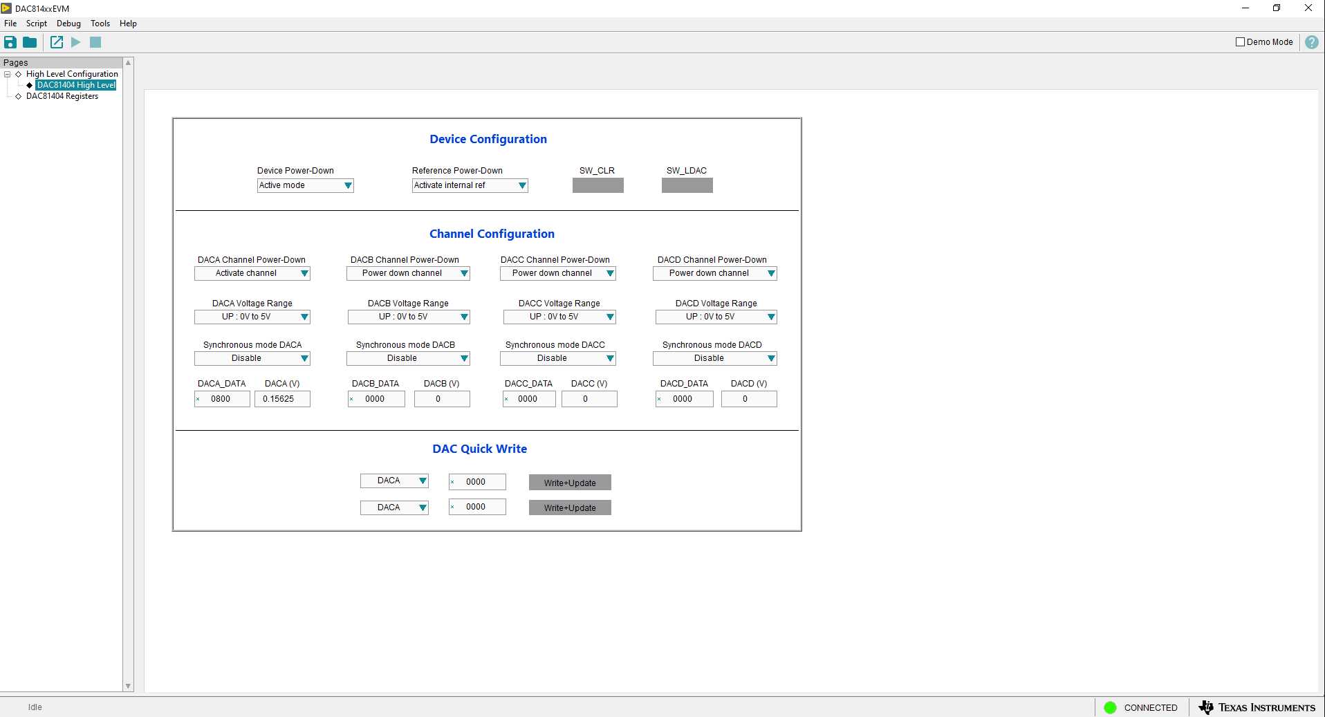 DAC81404EVM DAC81404EVM High Level
                    Page