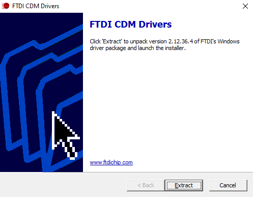 DAC80502-01EVM FTDI USB Drivers