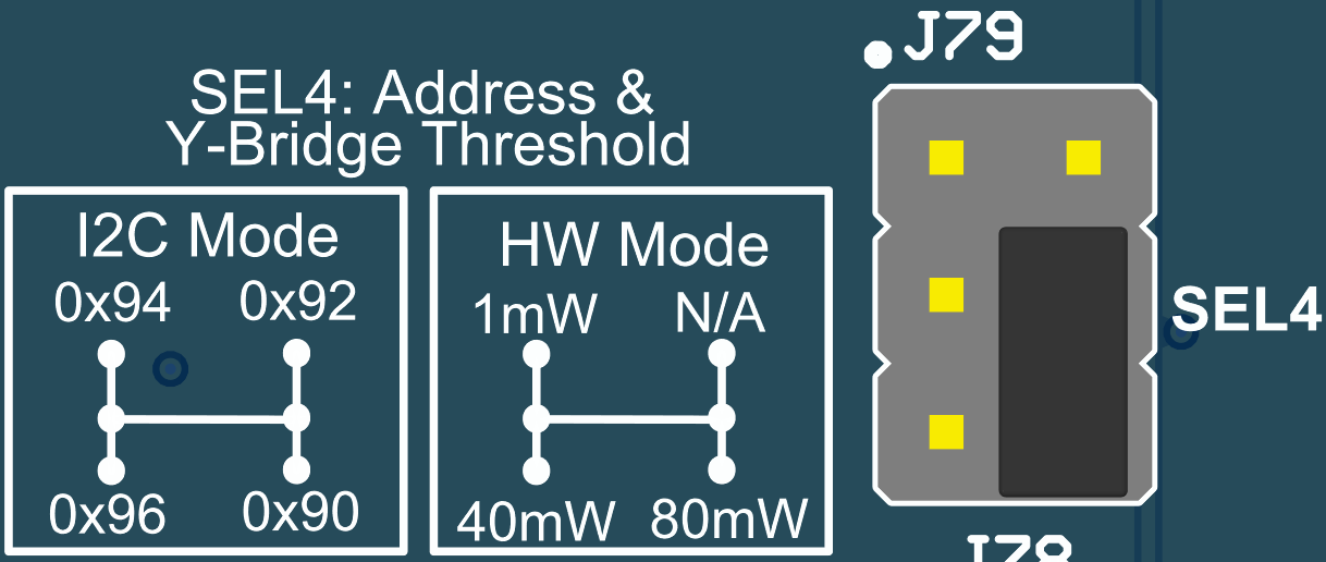 TAS2120EVM J79 Address Selection