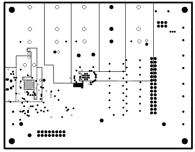 DAC81416-08EVM DAC81416-08EVM PCB Power Layer Layout