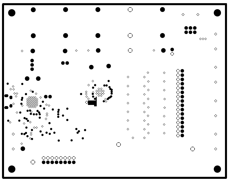 DAC81416-08EVM DAC81416-08EVM PCB Ground Layer Layout