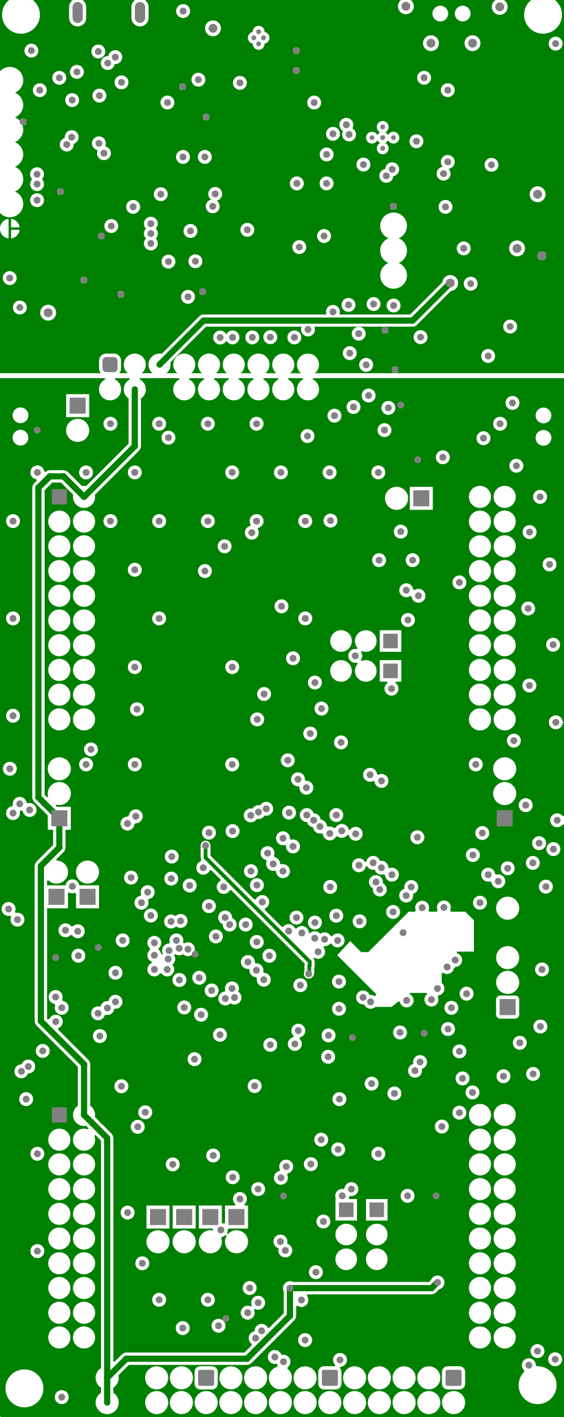 LP-MSPM0G3519 VCC Plane (2nd
                        Layer)