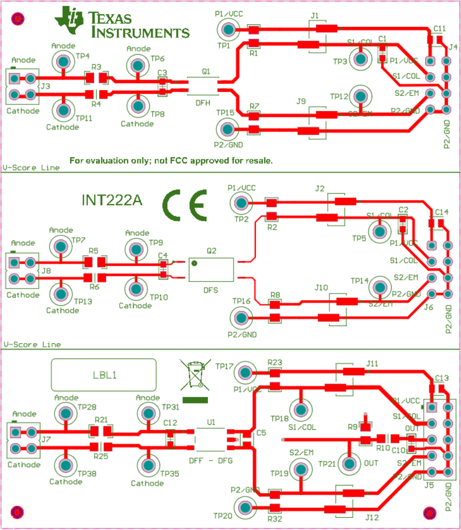 ISOM-EVM ISOM-EVM PCB Layout - Top