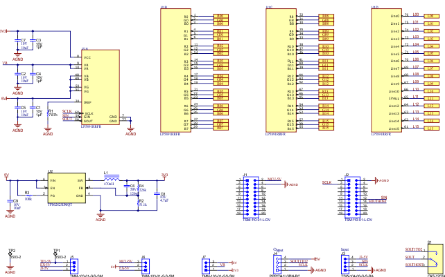 LP5891EVM LP5891EVM Schematic (2 of 4)