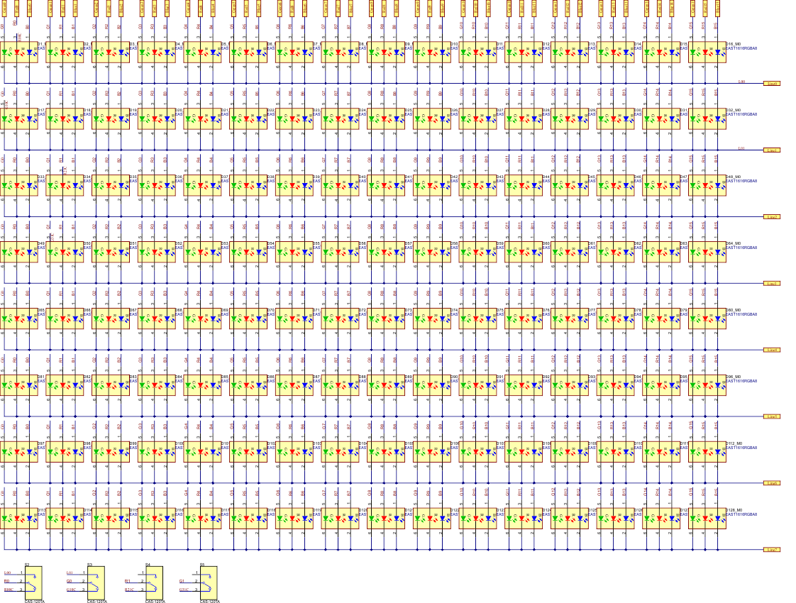 LP5891EVM LP5891EVM Schematic (3 of 4)