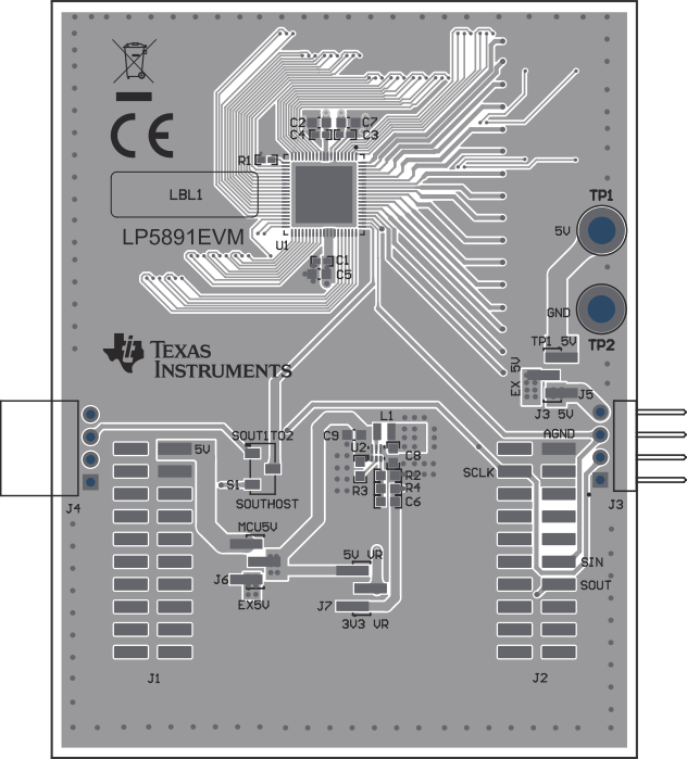 LP5891EVM LP5891EVM Top
                        Layer