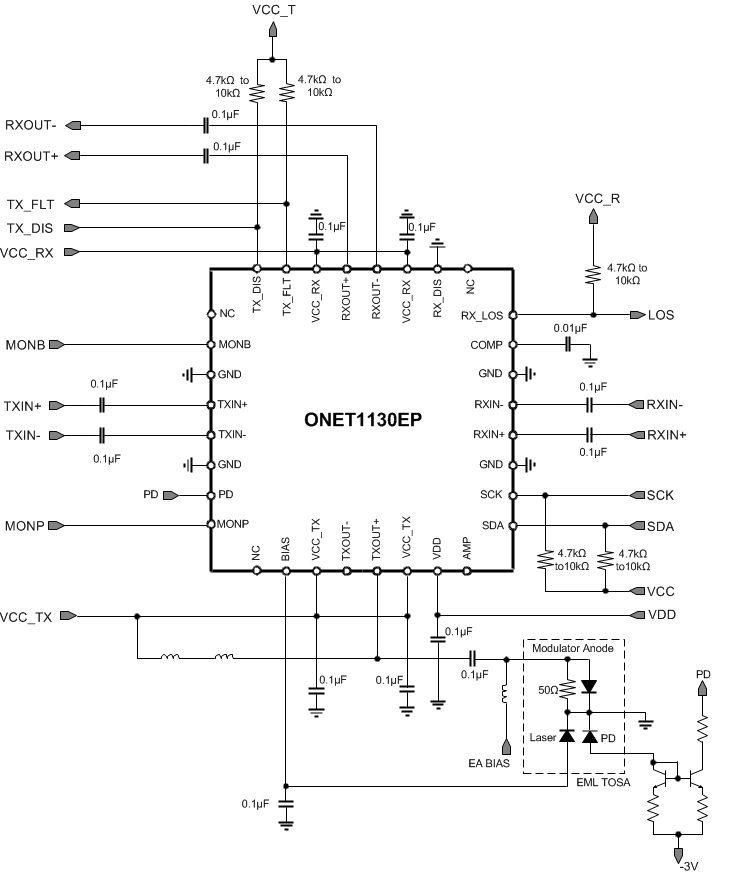 ONET1130EP Apps_Circ_w_PD_Anode_SLLSEO4.gif