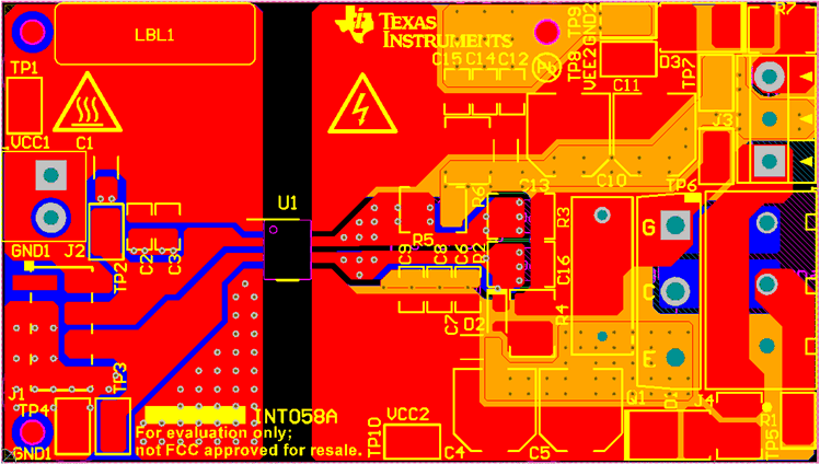 UCC5310 UCC5320 UCC5350 UCC5390 Layout Example