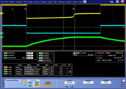 TIOL221 Inductive Load Demagnetization (PNP mode)