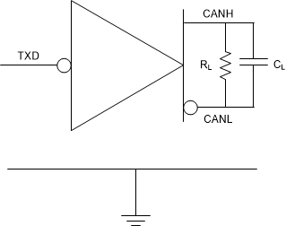 TCAN1473-Q1 Supply Test Circuit
