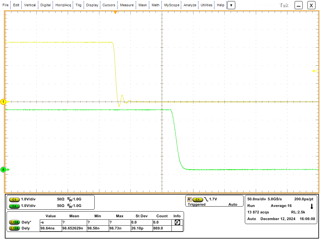 TCAN1472-Q1 tPROP(LOOP1)