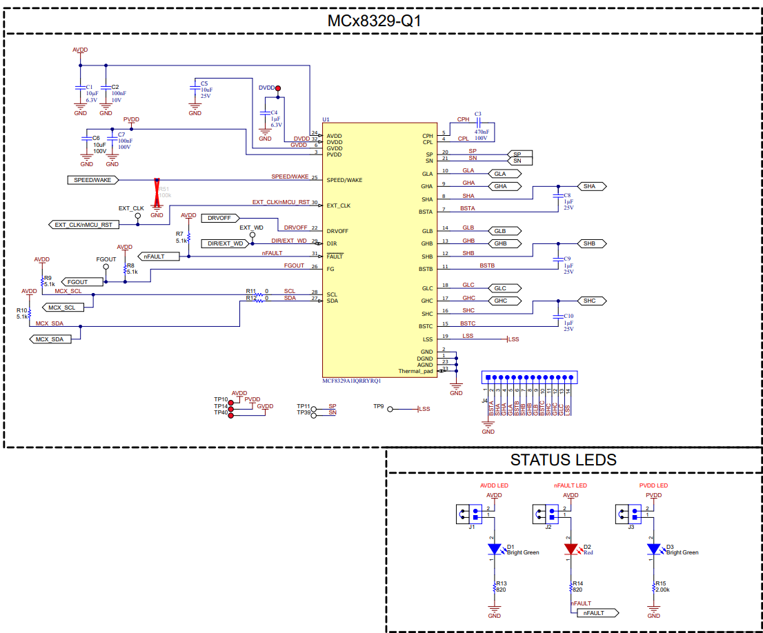 MCF8329RRYEVM Driver