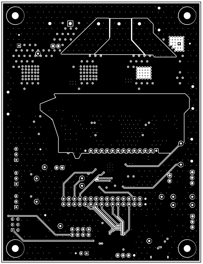 MCF8329RRYEVM EVM Bottom Layer