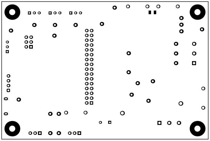 MCF8315RRYEVM EVM Bottom Solder Mask