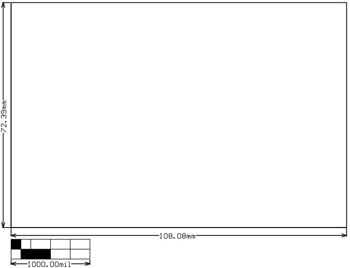 MCF8315RRYEVM EVM Board Dimensions