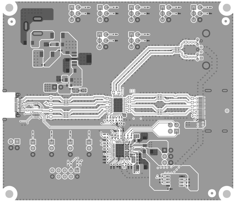 TUSB1064Q1-EVM TUSB1064-Q1 EVM PCB Layer 1 (Top)