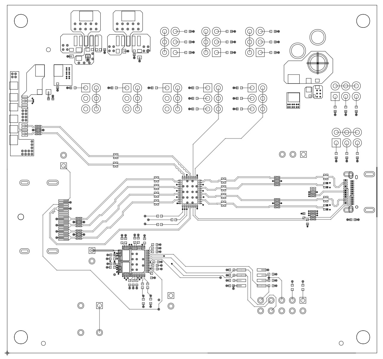 TUSB5461Q1-EVM TUSB5461-Q1 EVM PCB Layer 1 (Top)