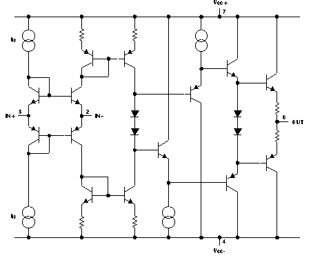 THS3001 Simplified Schematic