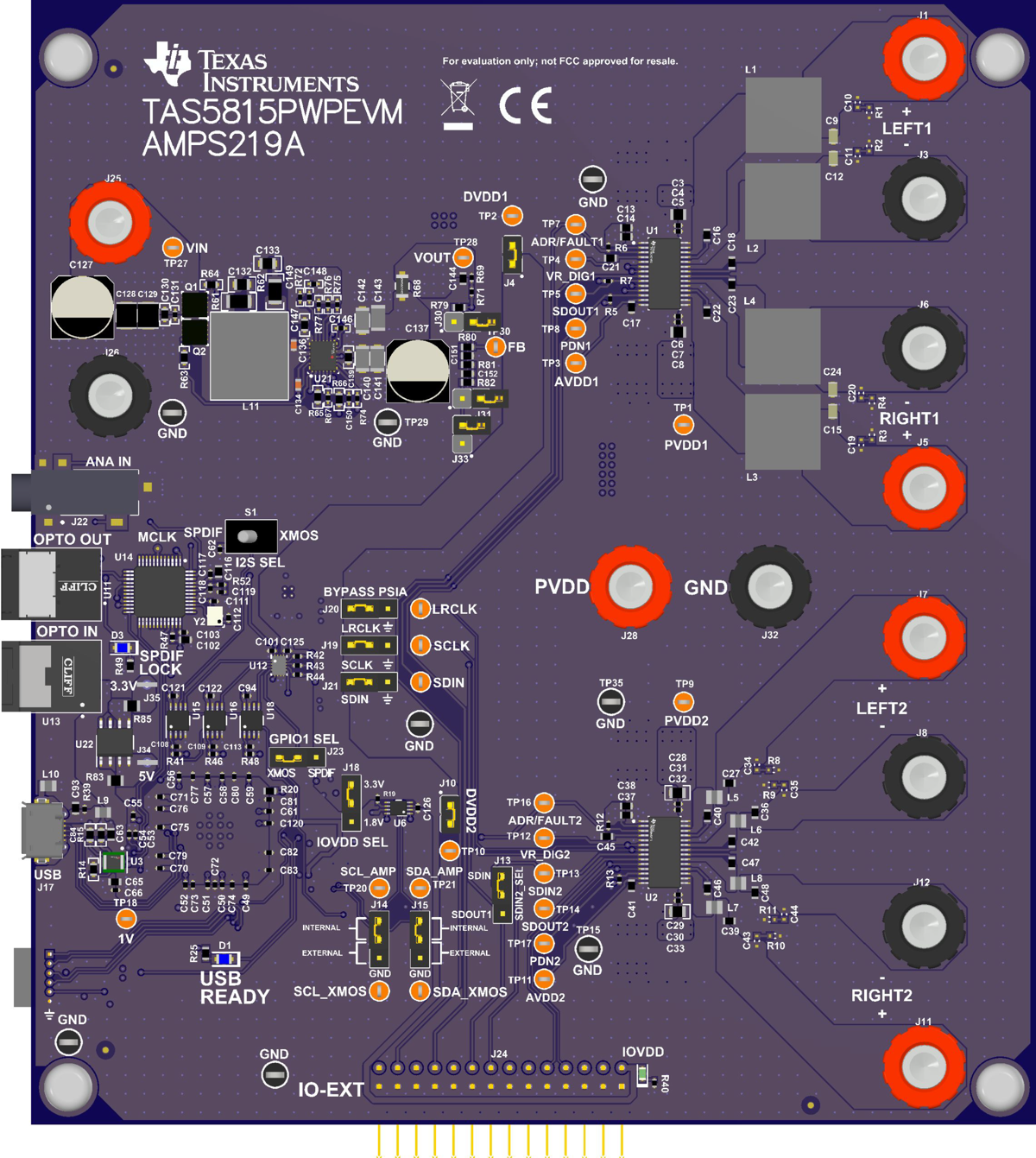 TAS5815PWPEVM TAS5815PWPEVM