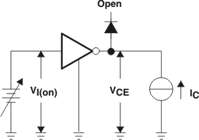 ULN2002A ULN2003A ULN2003AI ULQ2003A ULN2004A ULQ2004A VI(on) Test Circuit