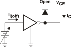 ULN2002A ULN2003A ULN2003AI ULQ2003A ULN2004A ULQ2004A II(off) Test Circuit