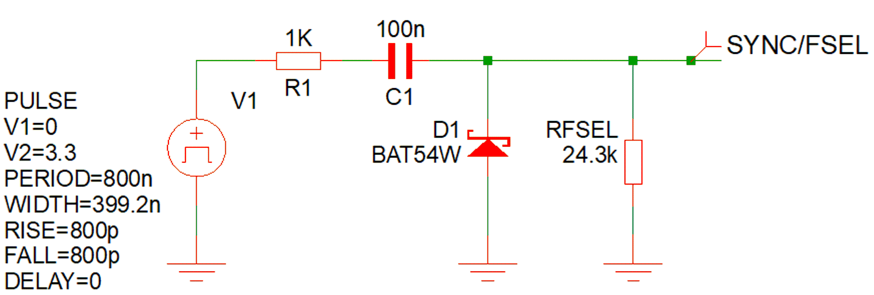  AC Coupled Circuit
                    Schematic