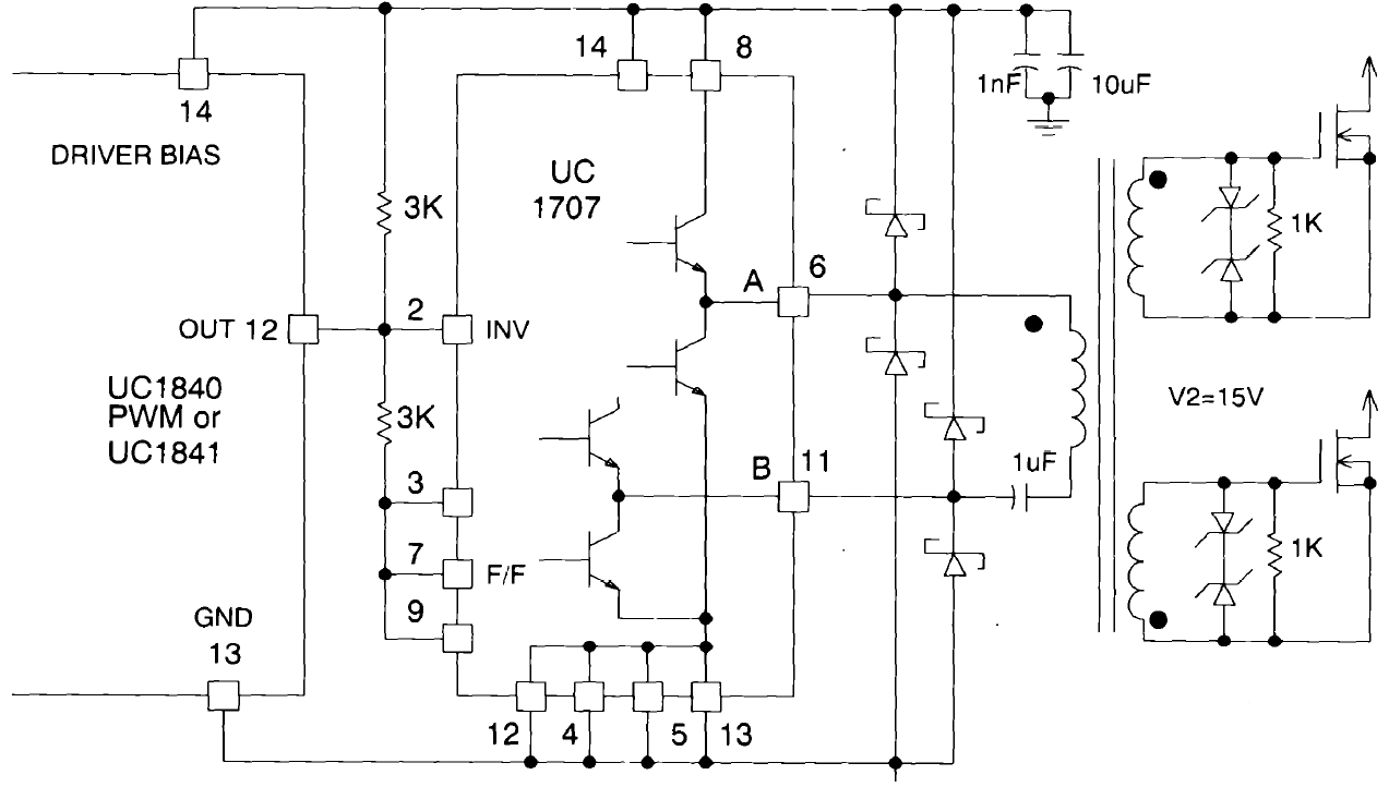 UC1707-SP converts_single_output_pwms_high_current_pushpull_slusag0.png