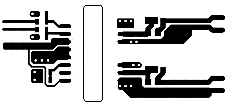 UCC21540-Q1 Top Layer Traces and Copper