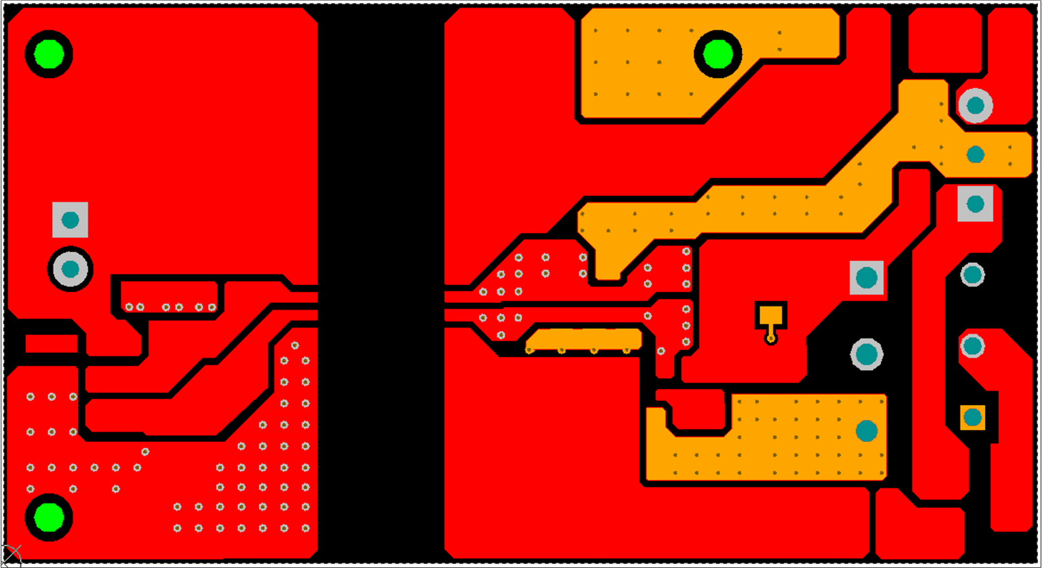 UCC5350-Q1 Top-Layer Traces and
                    Copper