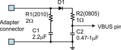 BQ25773 Input Filter