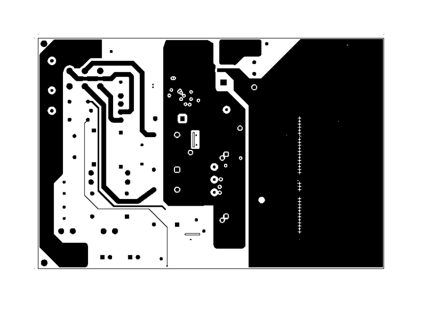  UCD3138PFCEVM-026 Internal Layer 1 (top view)