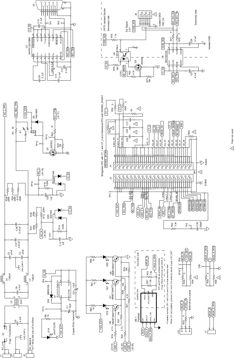  UCD3138PFCEVM-026 Schematic