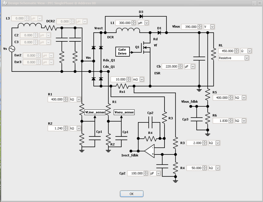  Schematics of Single-Phase PFC.