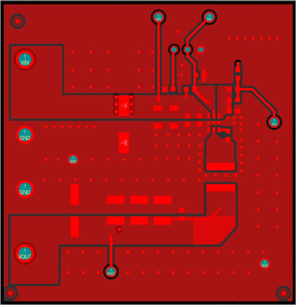 LMR51635EVM Top Layer