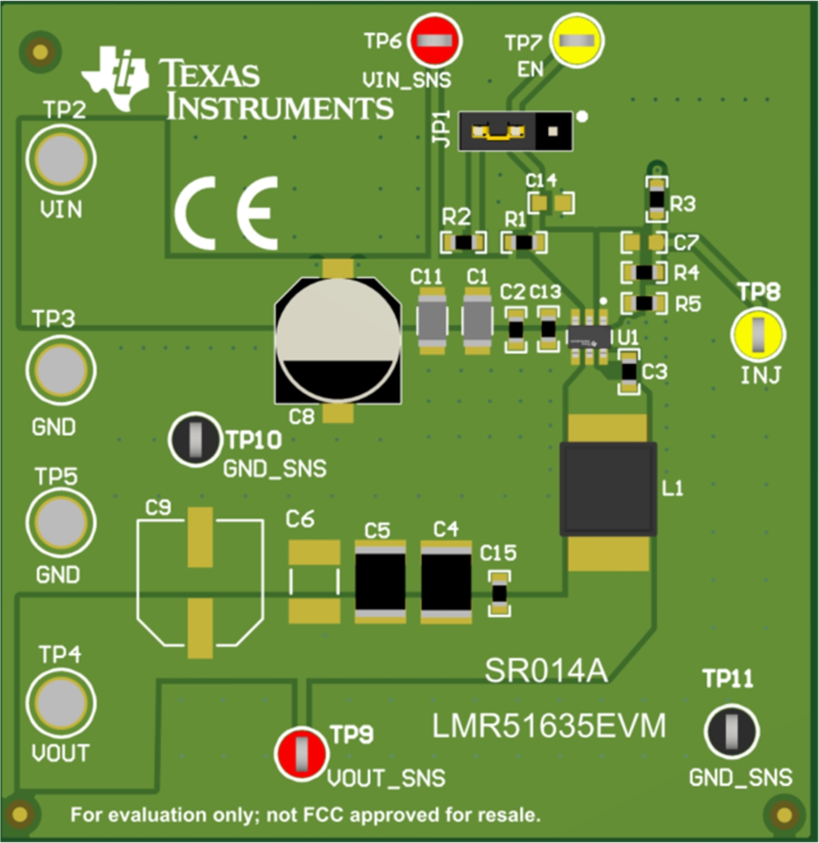 LMR51635EVM LMR51635EVM Top View