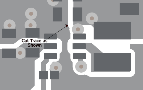 TPS628436EVM-030 TPS628437EVM-030 TPS628438EVM-030 Loop Response Measurement
                    Modification