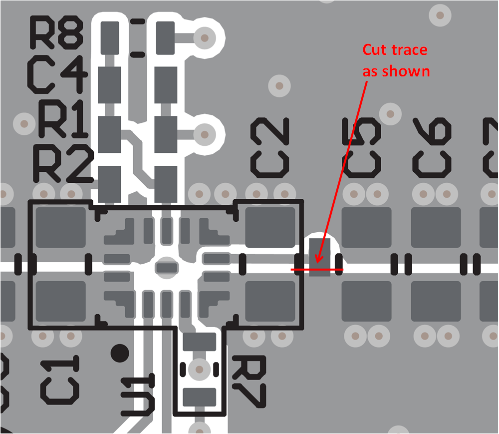 TPSM82866AA0PEVM, TPSM82866CA3PEVM Loop Response Measurement Modification