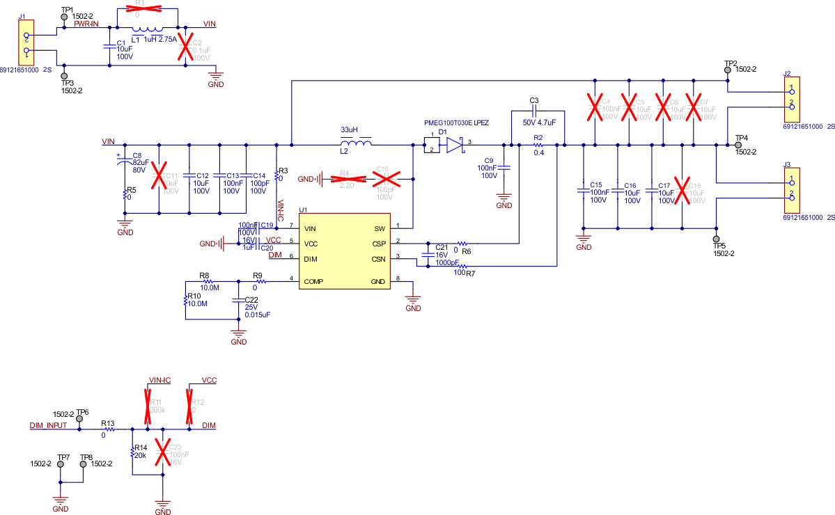 TPS923650 TPS923651 Schematic of LED039